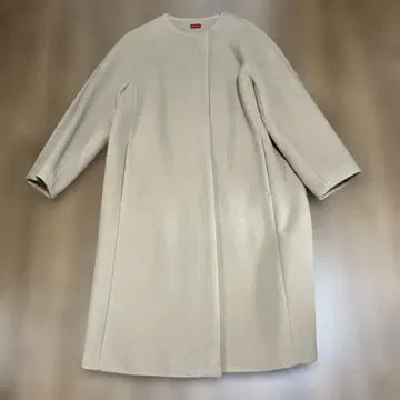 DES PRES 노카라 코트 카멜 36