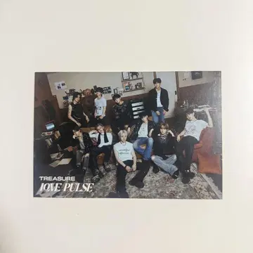 TREASURE LOVE PULSE 엽서 시리얼 미사용