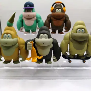 몽키 클럽 MONKEY CRAB 피규어 컴플리트 세트