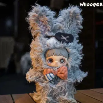 maymei 블랙 암흑림 토끼 봉제 인형 키링