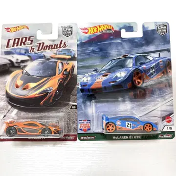 [ 2대 세트 ] 핫휠 McLaren P1 F1 GTR 맥라렌