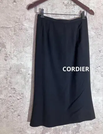 CORDIER 코르디아 타이트 스커트 플리츠 롱 스커트 사이즈 40