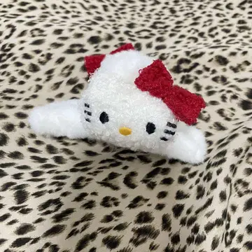 헬로키티 모코모코 헤어 클립