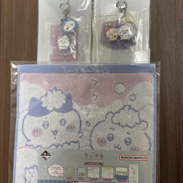 치이카와 1번 복권 F상 러버 참과 H상 타월 미사용