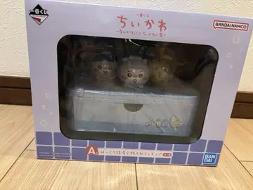 제일복권 A상 치이카와 (먼작귀)의 온천 훈훈한 목욕탕 소품함 피규어