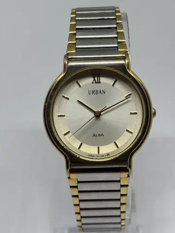 SEIKO 세이코 알바 V801-0190 실버 다이얼 작동품
