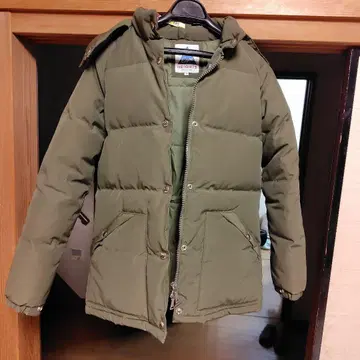 케이프 하이츠 CAPE HEIGHTS 다운 자켓 카키 80/20