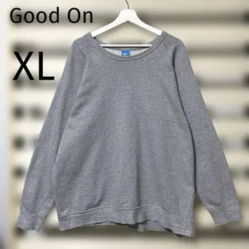 Good On 그레이 크루넥 맨투맨 XL 파일 안감