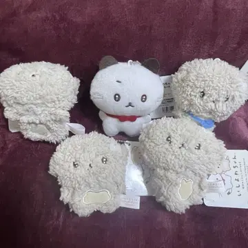 [ 미사용 새상품 택 포함 ] 이시요와짱 마스코트 키체인 5종 컴프 세트