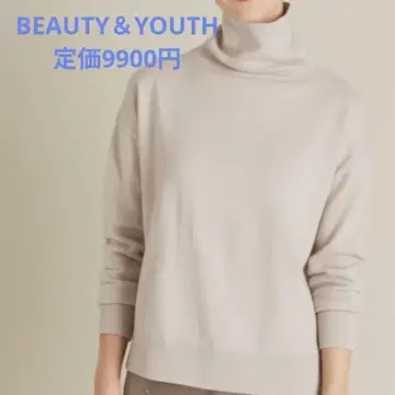 BEAUTY & YOUTH 와이드 터틀 니트 워셔블
