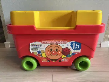 호빵맨 블록 수납 박스