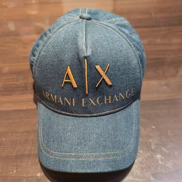 ARMANI EXCHANGE 데님 캡