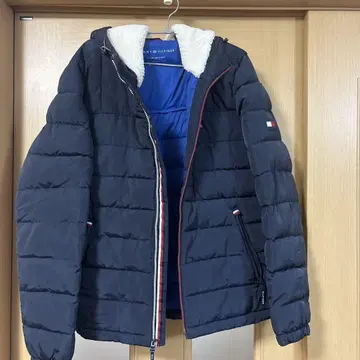 TOMMY HILFIGER WARM LIKE DOWN 후드 보아 안감