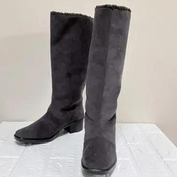 탑 드라이 GORE-TEX [미사용급] 롱 부츠 스웨이드 보아
