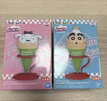 짱구는 못말려(크레용 신짱) 아이스크림 짱구&흰둥이 피규어 2세트