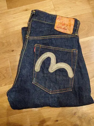 초기 구 에비수 청바지 링 스티치 No.2 w28 갈매기 도미 낚시