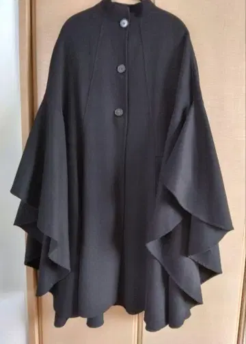 ZARA 판초 블랙