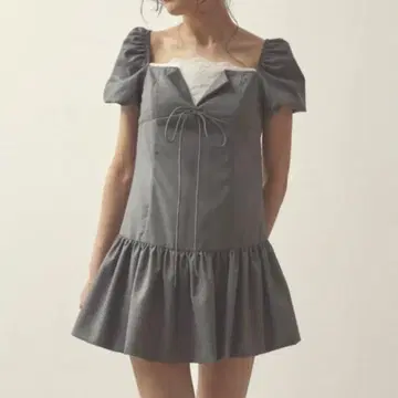[ PELLICULE ] pointlace puff onepiece