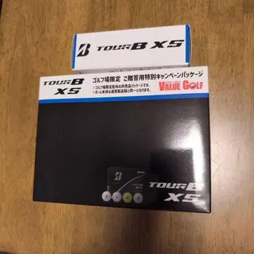 브릿지스톤 TOUR B XS 골프공 1더즌+1슬리브 합계 15개