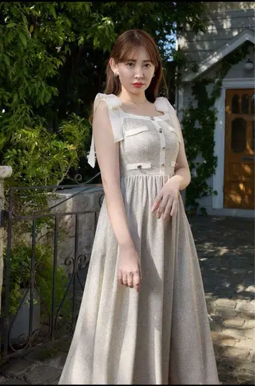 herlipto Verona Tweed Long Dress M 사이즈