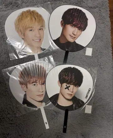SixTONES 제시 부채 4세트