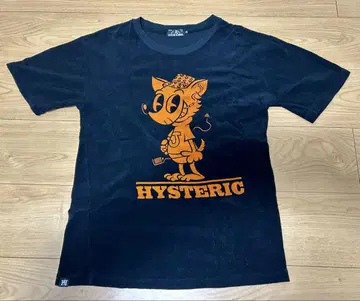 HYSTERIC GLAMOUR 블랙 남성용 T셔츠