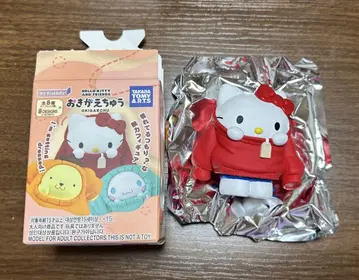 산리오 옷 갈아입는 중 키티짱