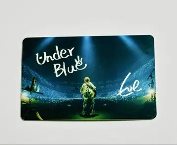 Eve under blue CD 파랑 바닥반 특전 카드 새상품