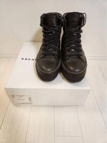 Sacai 사카이 COWHIDE 부츠
