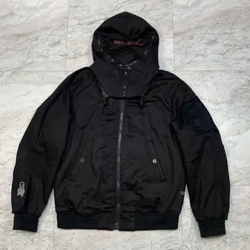 G-Star RAW MA-1 자켓 발라클라바 지퍼 기믹 테크
