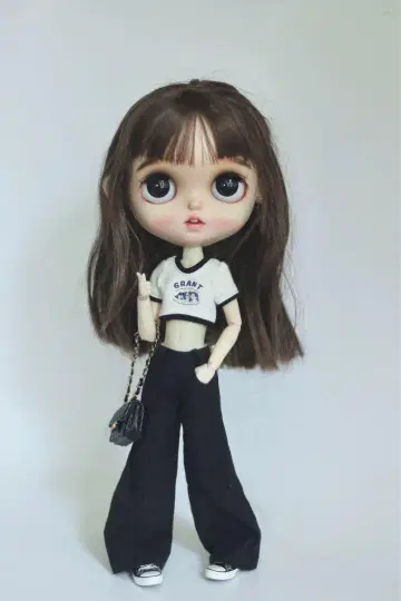 브라이스 아이시 인형 의류 블랙 2종 세트