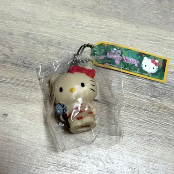 헬로키티 원시인 소프트 비닐 볼체인