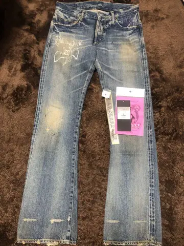 HYSTERIC GLAMOUR 레드 제플린 부츠컷 데님 30