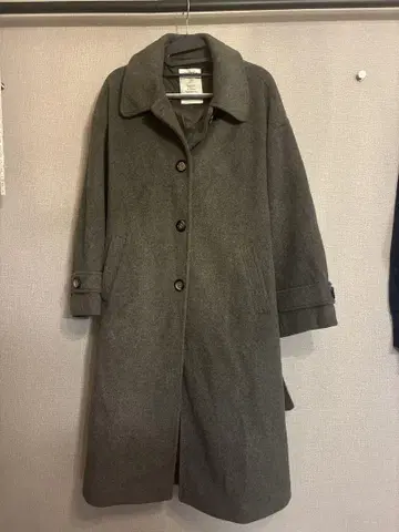 KUOSE 울 블렌드 롱 코트 오카다 사야카