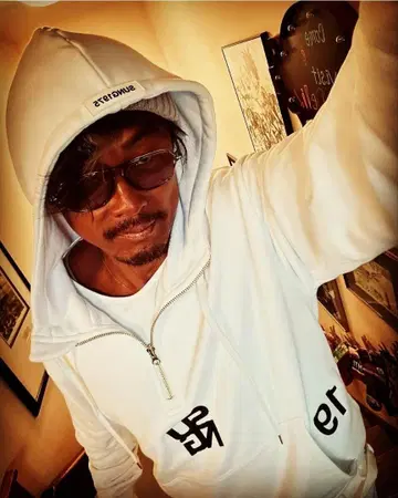 SUNG1975 후드티 화이트 (일본 미발매) 추성훈 프로듀스