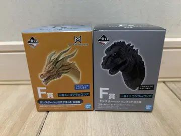 제일복권 고질라 vs 콩 F상 몬스터 헤드 마그넷 킹 기도라