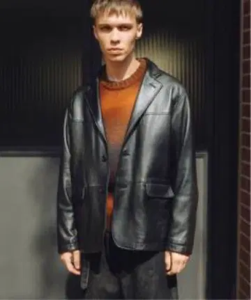 JOUNAL STANDARD 시어링 가죽 필드 자켓