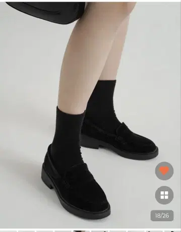 스웨이드 로퍼