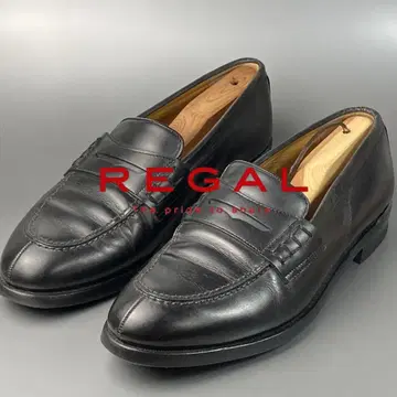 [ 약 25.5cm ] 리갈 REGAL 코인 로퍼 블랙