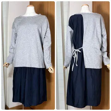 일본제 zucca 주카 절개 디자인 원피스 튜닉