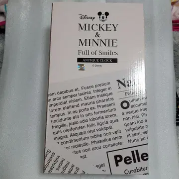 Disney Mickey & Minnie 앤티크 락
