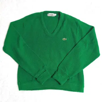 [ 레어 ] 아이조트 라코스테 LACOSTE 니트 스웨터 M 그린