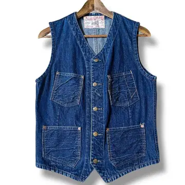 극희소 슈가케인 데님 베스트 레일웨이즈 38