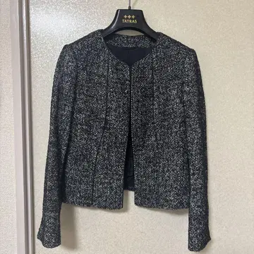 ANAYI 노카라 자켓 36 블랙 계열