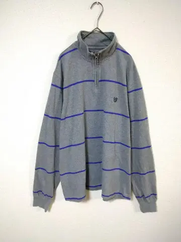 CHAPS CHAPS 긴팔 티셔츠 남성용 XL 상당 보더 반 집업