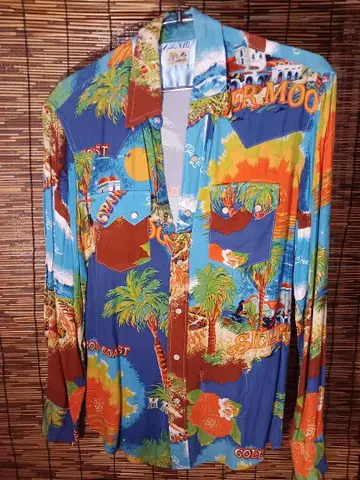 SEILIN 할리우드 런치 마켓 웨스턴 알로하 셔츠