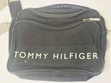 TOMMY 남성용 숄더백 블랙