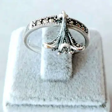 터키산 실버 925 마카사이트 반지