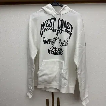 WEST COAST CHOPPERS 화이트 후드티 L 사이즈
