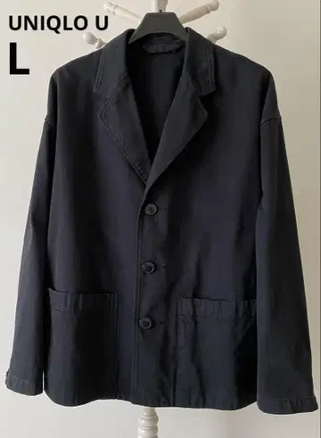 UNIQLO U 박스 테일러드 자켓 L 09BLACK